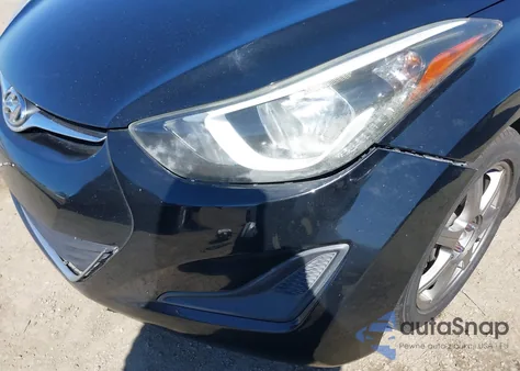 2016 Hyundai Elantra Se из США, поврежденный, VIN 5NPDH4AE4GH708213